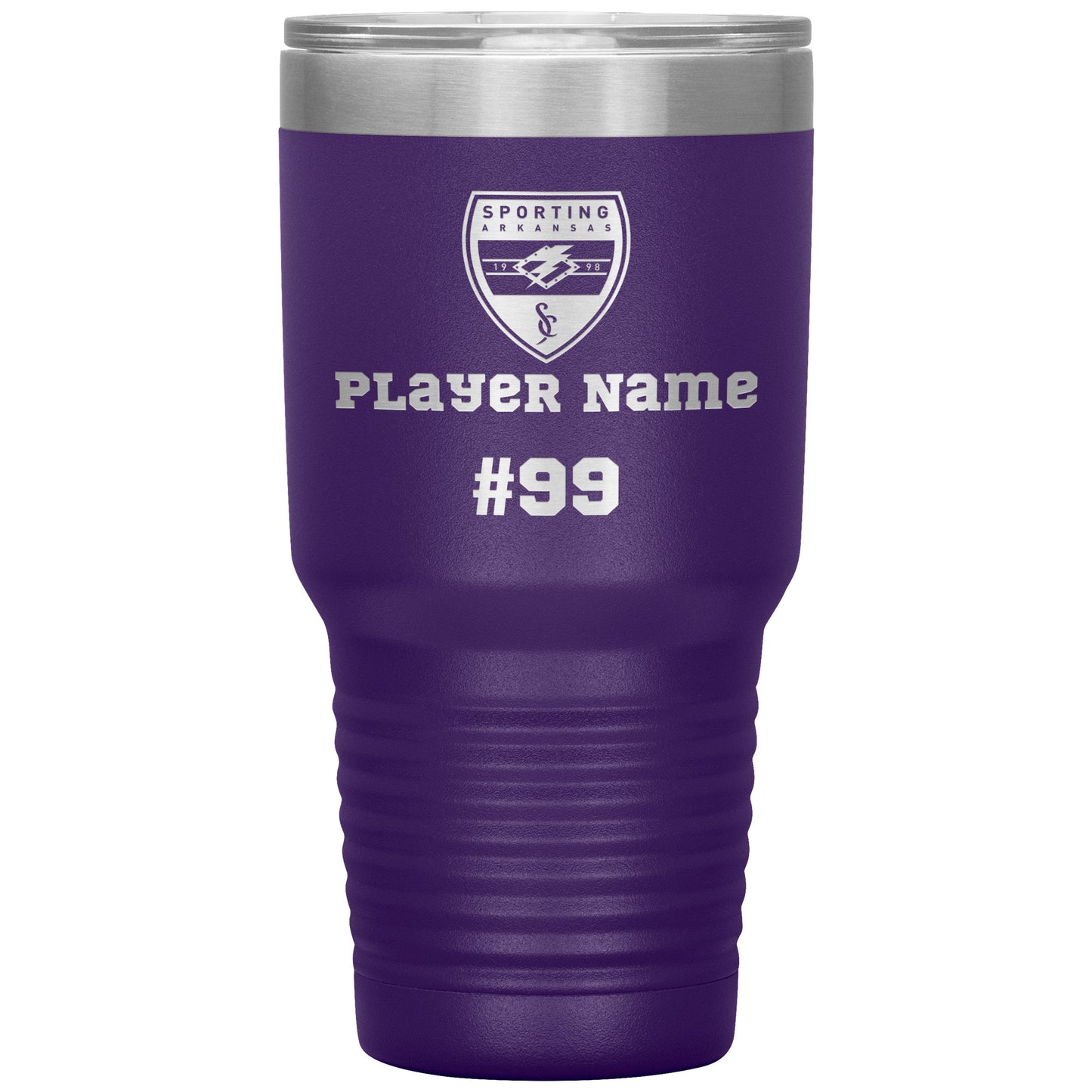 CUSTOM: Polar Camel SS Insulated Tumbler  [Player Name | Number] (30oz)