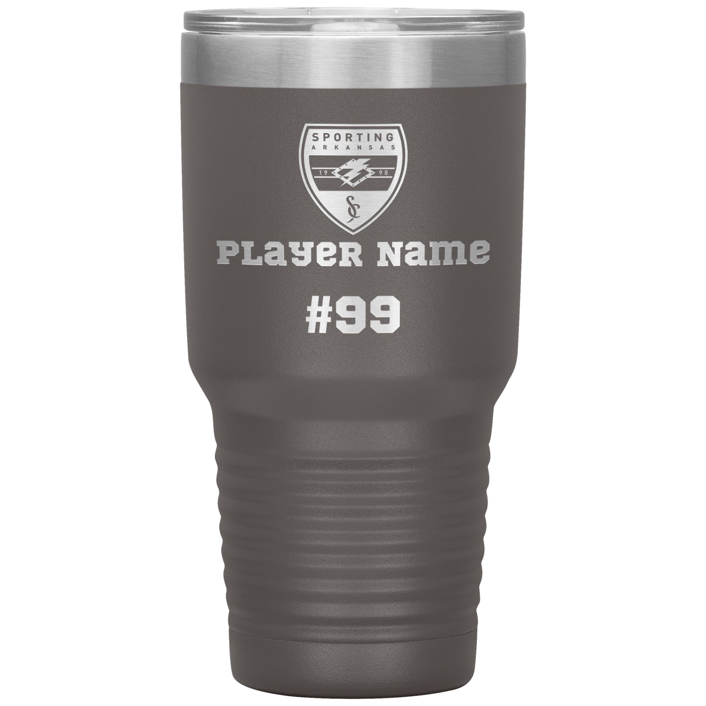 CUSTOM: Polar Camel SS Insulated Tumbler  [Player Name | Number] (30oz)