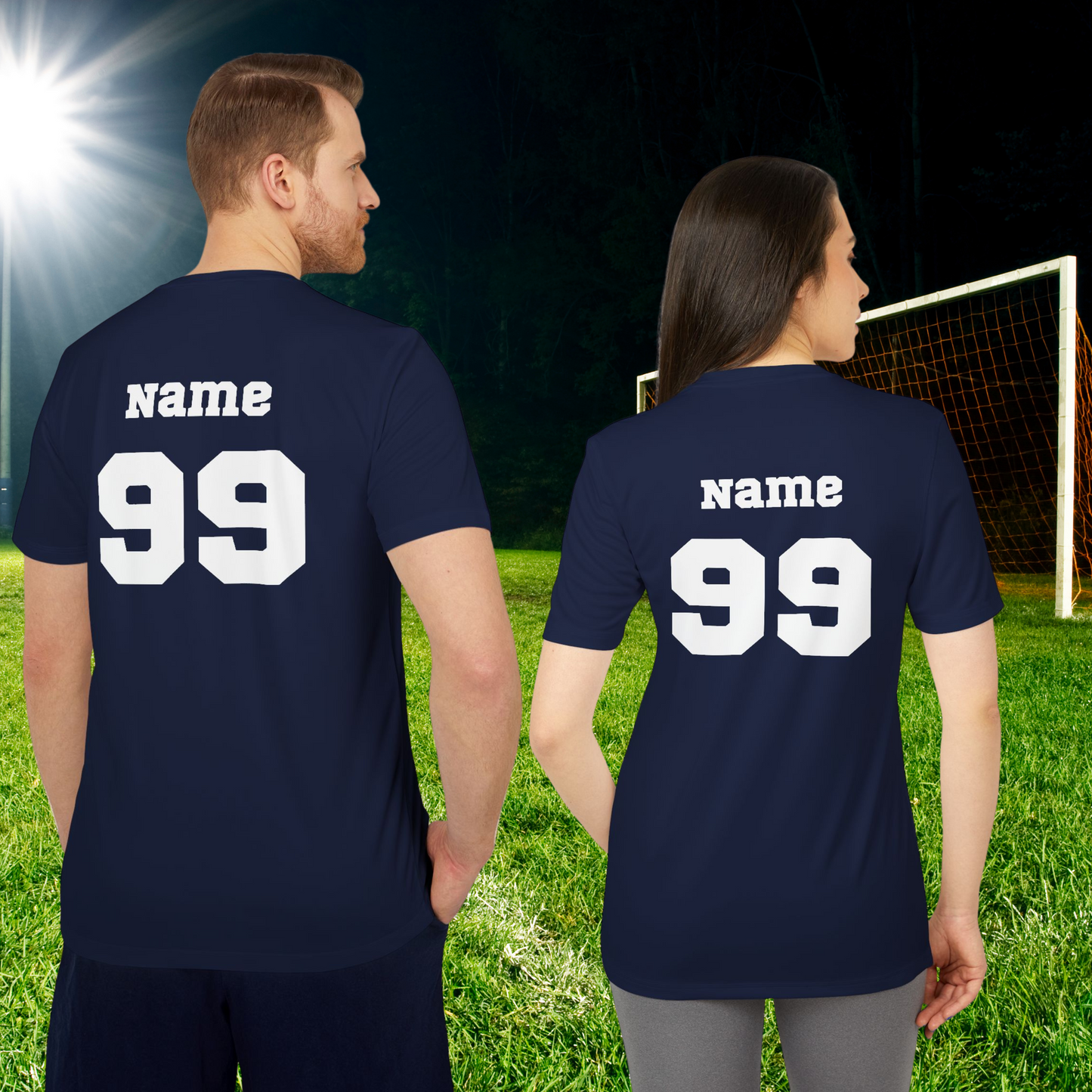 CUSTOM: Adidas T-Shirt (SS)  [Player Name | Number]