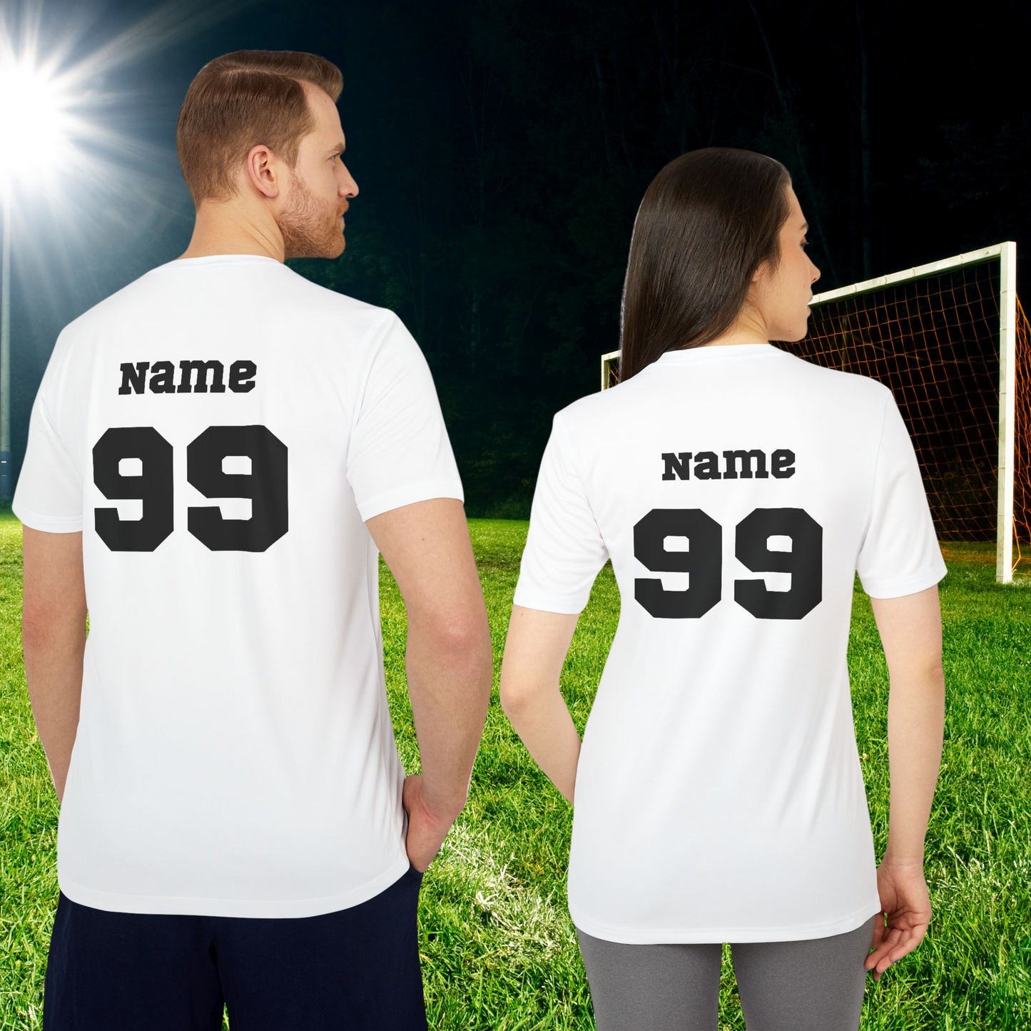 CUSTOM: Adidas T-Shirt (SS)  [Player Name | Number]