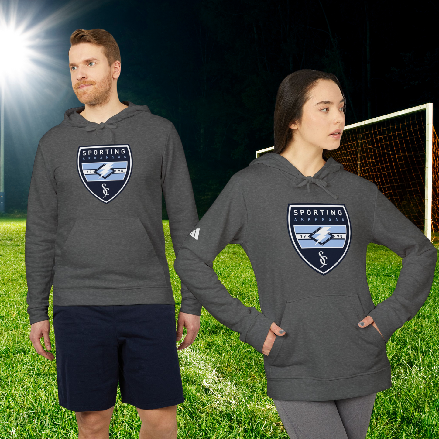 CUSTOM: Adidas Hoodie - Fleece  [Player Name | Number]