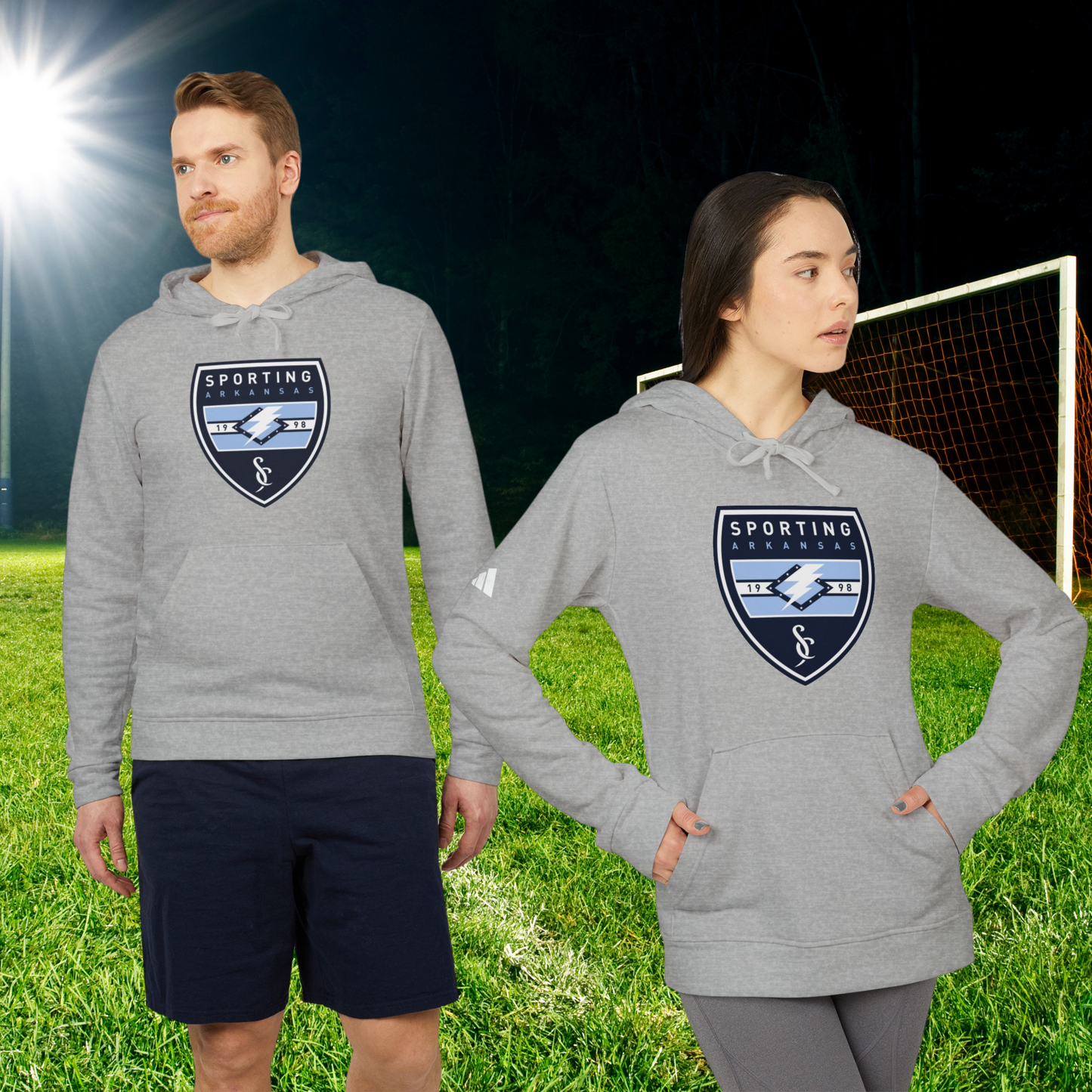 CUSTOM: Adidas Hoodie - Fleece  [Player Name | Number]