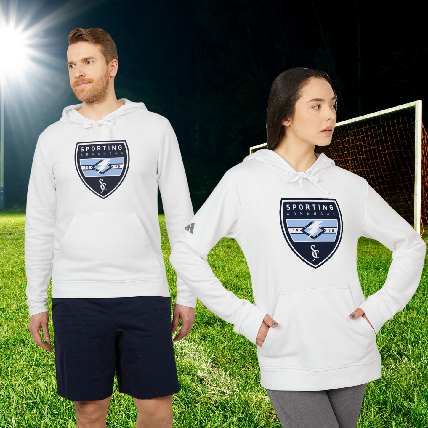 CUSTOM: Adidas Hoodie - Fleece  [Player Name | Number]