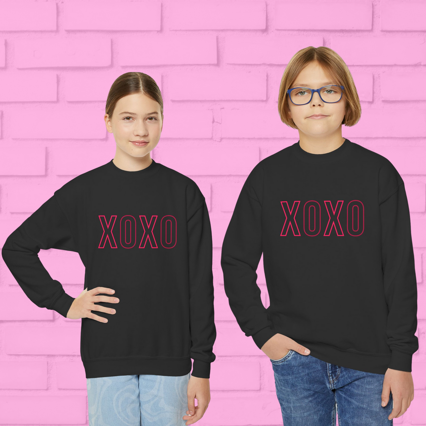 Gildan Youth Sweatshirt XOXO