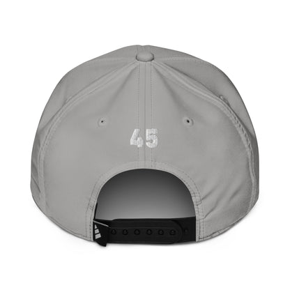 CUSTOM: 3D Puff Embroidered Adidas Baseball Cap  [Player Number]