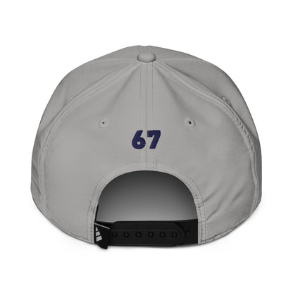 CUSTOM: 3D Puff Embroidered Adidas Baseball Cap [Player Number]