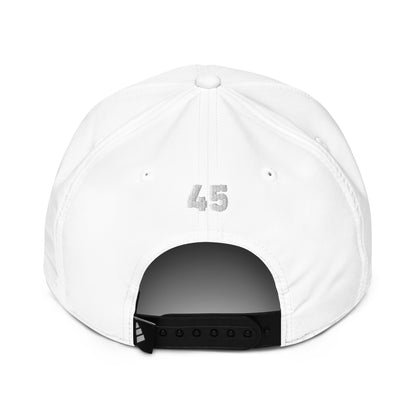 CUSTOM: 3D Puff Embroidered Adidas Baseball Cap  [Player Number]