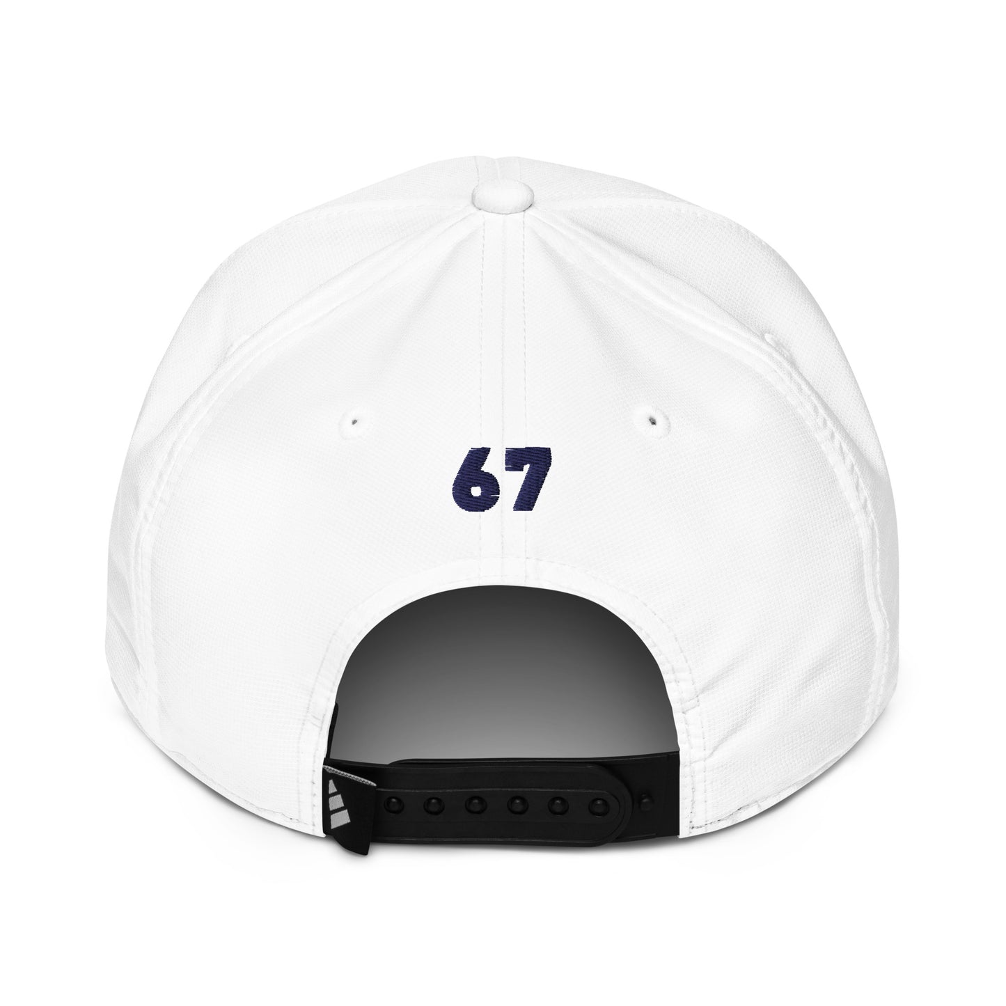 CUSTOM: 3D Puff Embroidered Adidas Baseball Cap [Player Number]