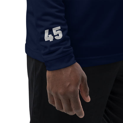 CUSTOM: Embroidered Adidas Pullover (1/4 Zip)  [Player Number x2]