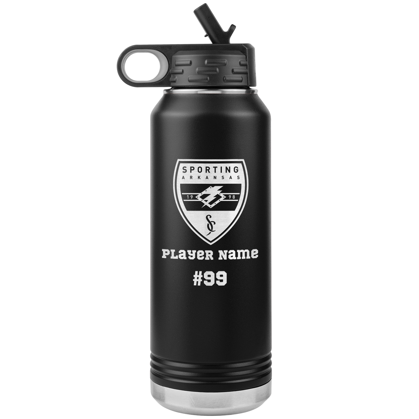 CUSTOM: Polar Camel SS Insulated Water Bottle  [Player Name | Number] (32oz)