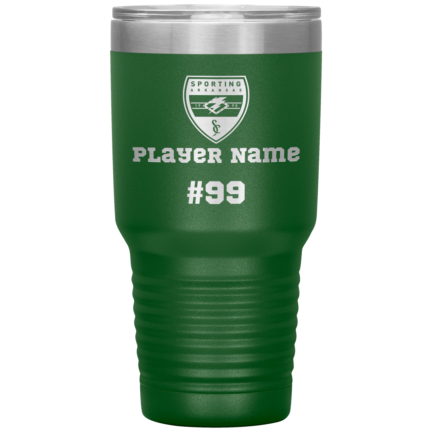 CUSTOM: Polar Camel SS Insulated Tumbler  [Player Name | Number] (30oz)