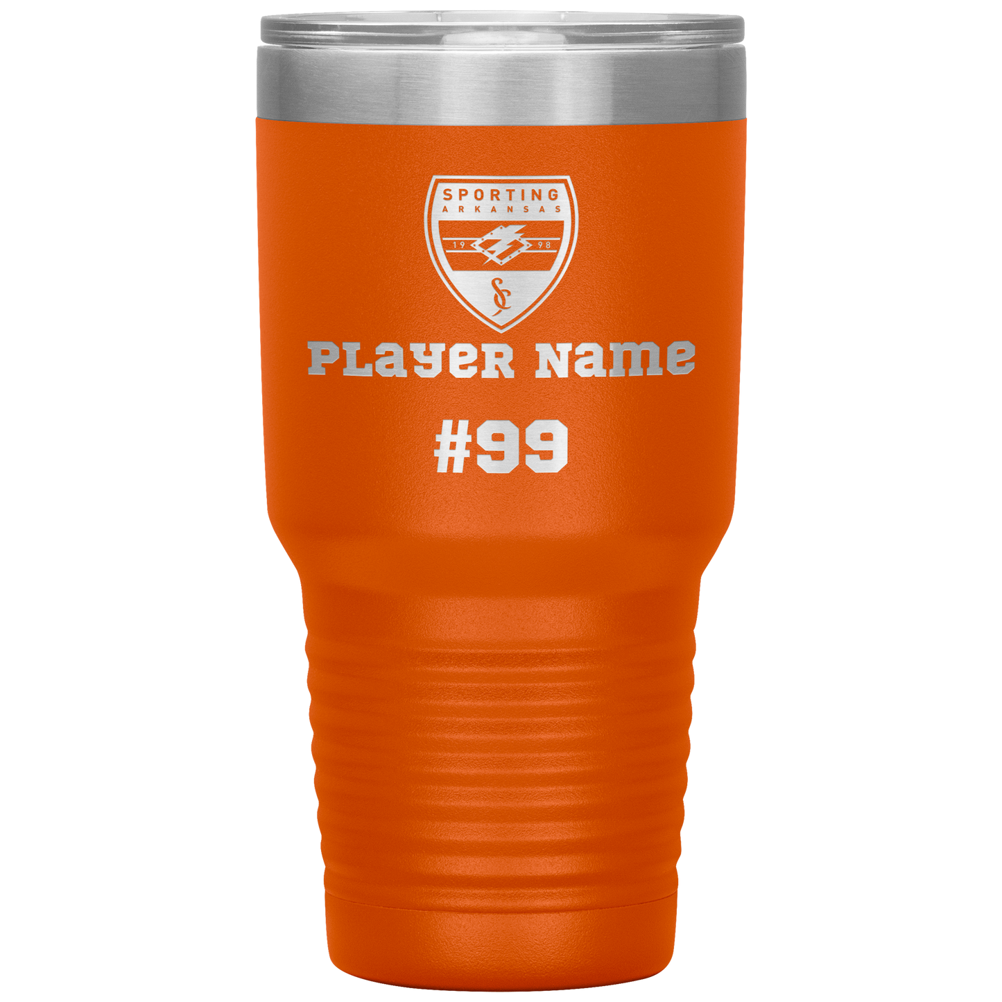 CUSTOM: Polar Camel SS Insulated Tumbler  [Player Name | Number] (30oz)